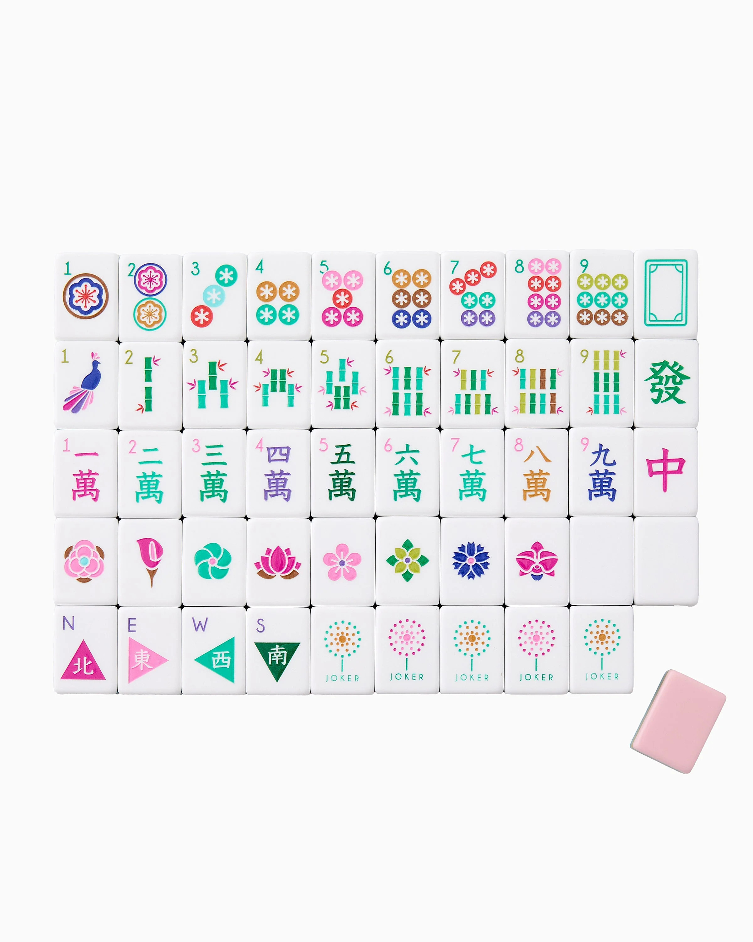 La Fete Mahjong Tiles | Oh My Mahjong