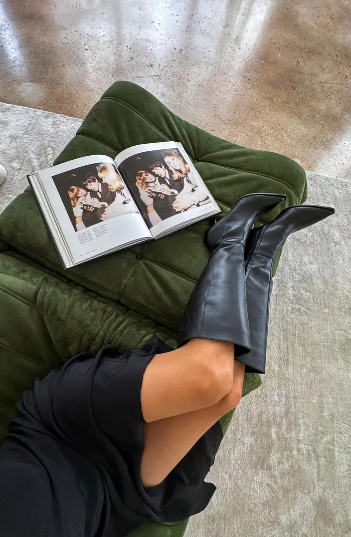 Auggie Pointed Toe Knee High Boot (Women) | Nordstrom