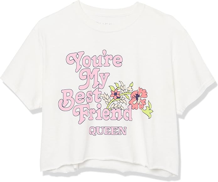 Queen Women's Crop Tee | Amazon (US)