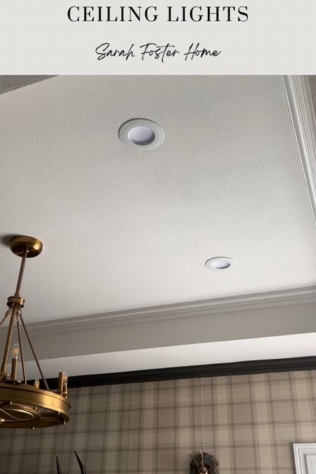 Change out those ugly can lights for these recessed led lights for a seamless clean look

#LTKunder50 #LTKhome #LTKFind