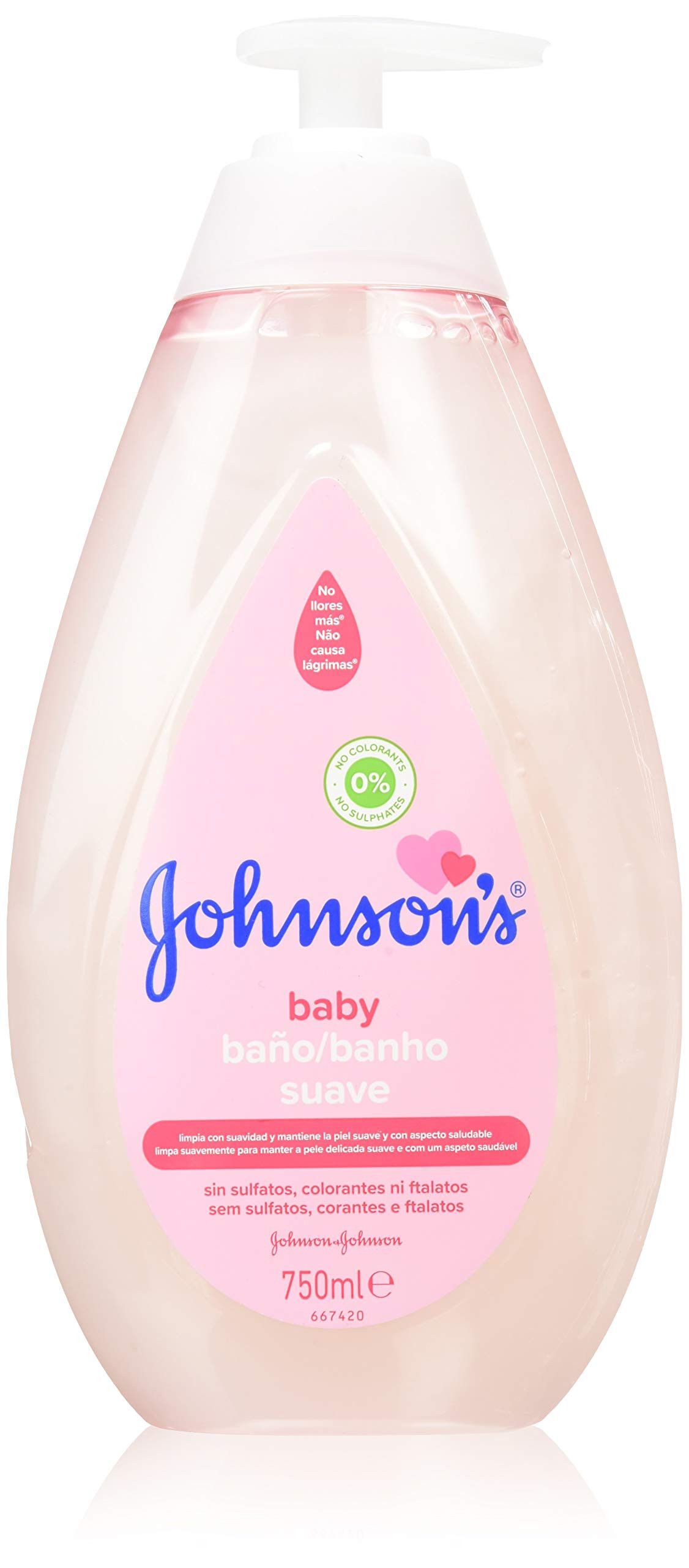 Johnson's Baby Shower Bath (1 x 750ml) Mild Baby Bath Shower Gel with Formula Cry No More Newborn... | Amazon (DE)
