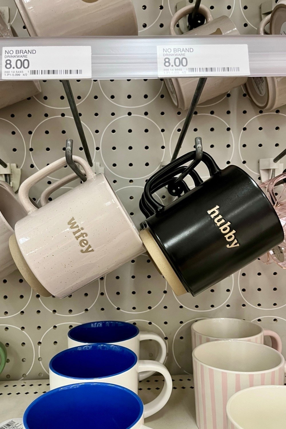 Affordable and fun ‘wifey’ and ‘hubby’ mugs @Target 

Couple gifts, wedding gifts, cheap wedding gifts, bridal shower gifts, gift for wife, gift for husband.

#LTKWedding #LTKSeasonal #LTKHome