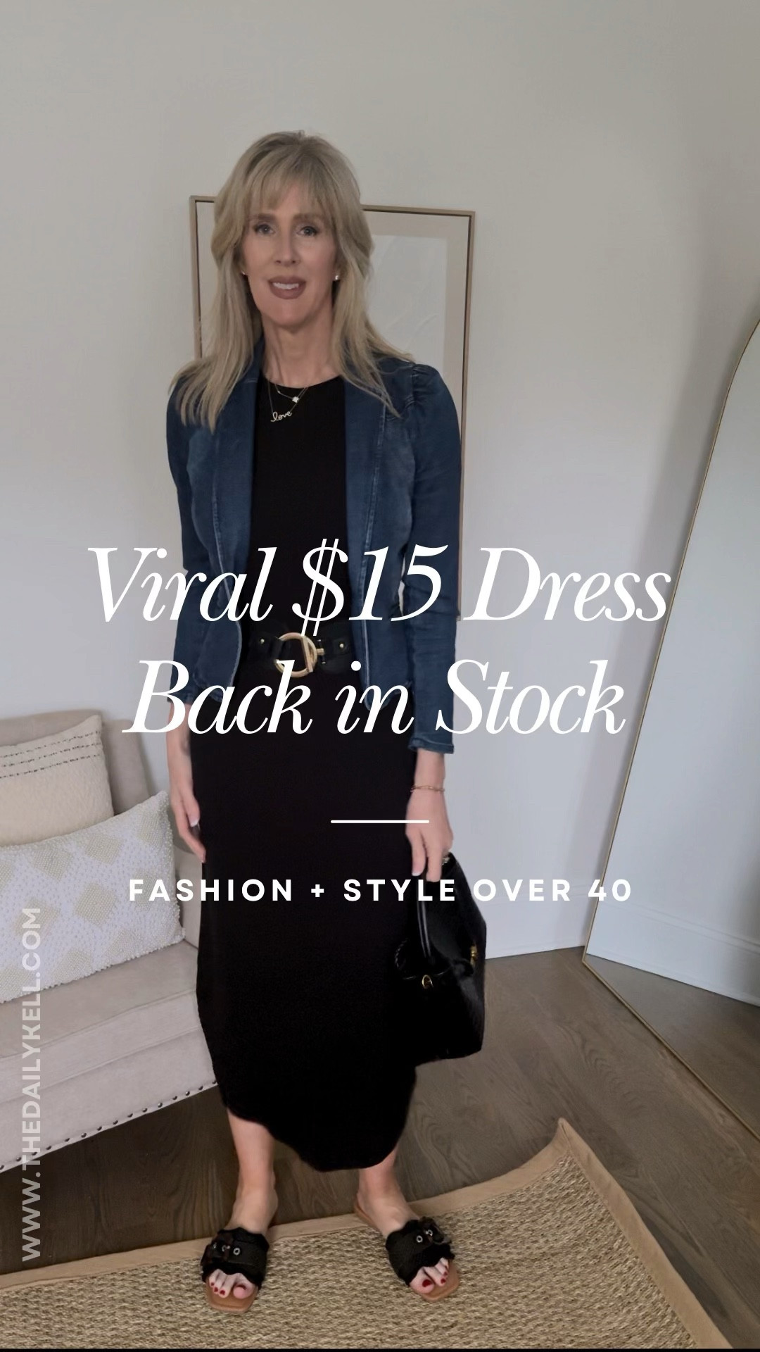 This viral Walmart dress 👗 is back in stock so run don’t walk if you want to grab it for yourself.  

Wearing a size small in both colors.  Runs true to size. 

#LTKVideo #LTKSeasonal #LTKfindsunder50