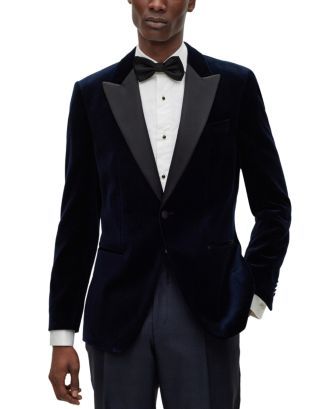 BOSS Hutson Velvet Slim Fit Dinner Jacket Men - Bloomingdale's | Bloomingdale's (AU)