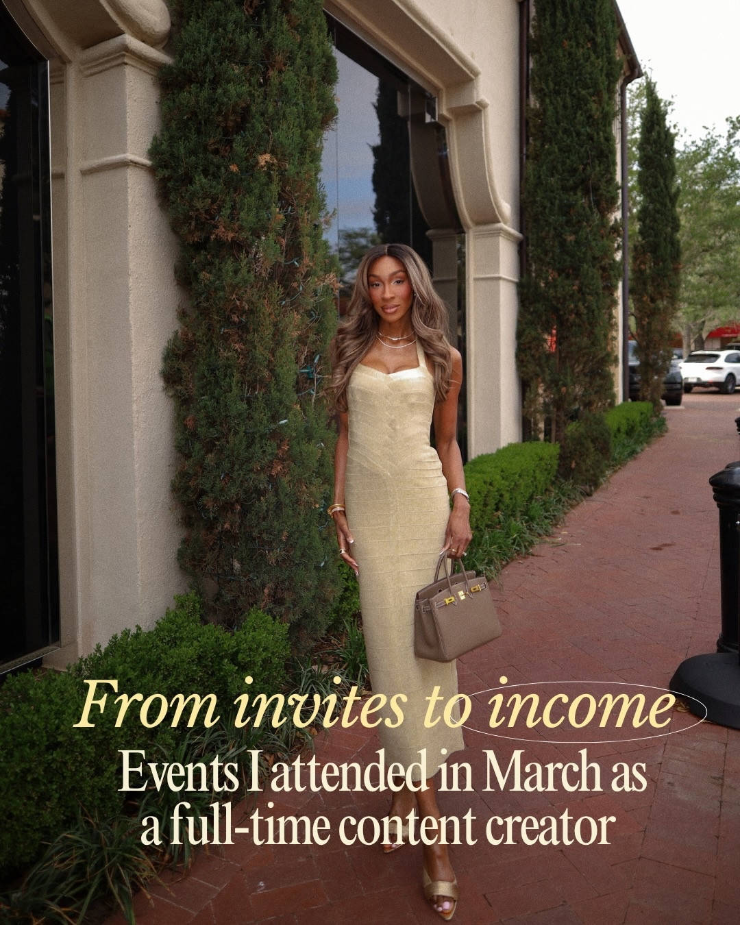 March Event Recap ✨
From invites to income March was full in the best way. So many events, and these are just the ones I made it to 🤍

Over the past year and a half, I’ve turned attending events into something I truly love and monetize. I get asked how and why I’m always on the go this is why.

I love being home with my kids and being a mom, but let’s be real between wiping butts, cleaning, and cooking, it can get overwhelming. It’s nice to get dressed up, and just be me. I love connecting with like minded women who inspire and support each other.

It’s work, it’s fun, it’s community and I’m so proud of what March looked like 🙏🏾