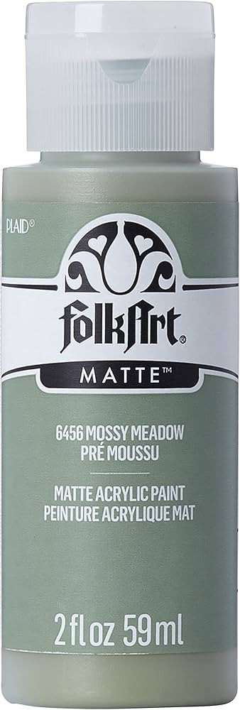 FolkArt Acrylic Paint in Assorted Colors (2 oz), , Mossy Meadow | Amazon (US)