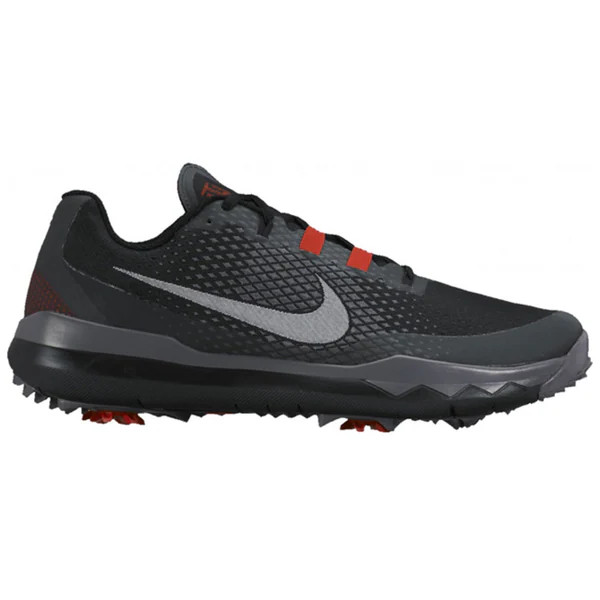 Nike Men's TW Golf  Black/Red/Dark Grey/White Shoes | Bed Bath & Beyond