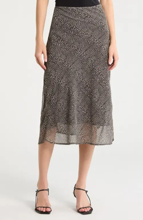 Bella Venice The Lawson Cheetah Print Skirt at Nordstrom, Size Small | Nordstrom