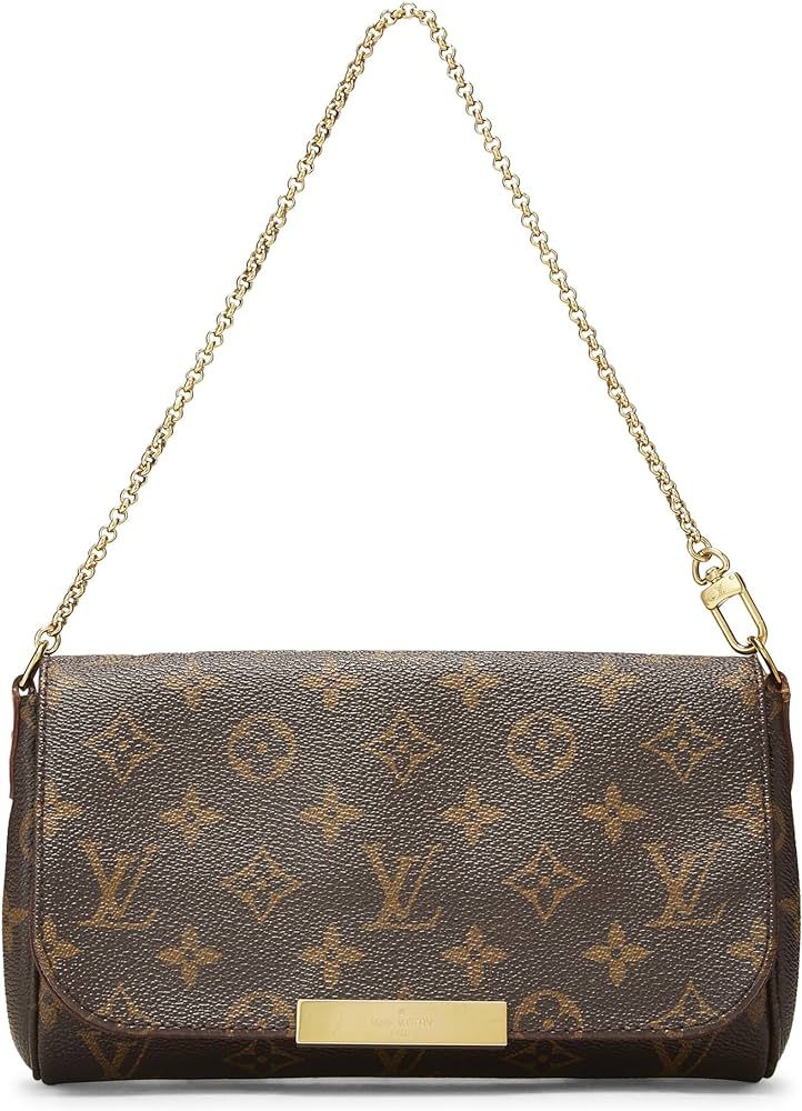 Amazon.com: Louis Vuitton, Pre-Loved Monogram Canvas Favorite PM, Brown : Luxury Stores | Amazon (US)