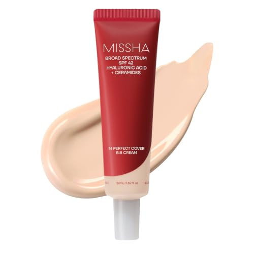 MISSHA M Perfect Cover BB Cream No.13 Bright Beige SPF 42 PA+++ 1.69 oz | Amazon (US)