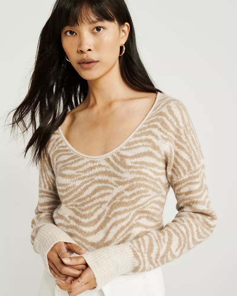 Scoopneck Sweater | Abercrombie & Fitch US & UK