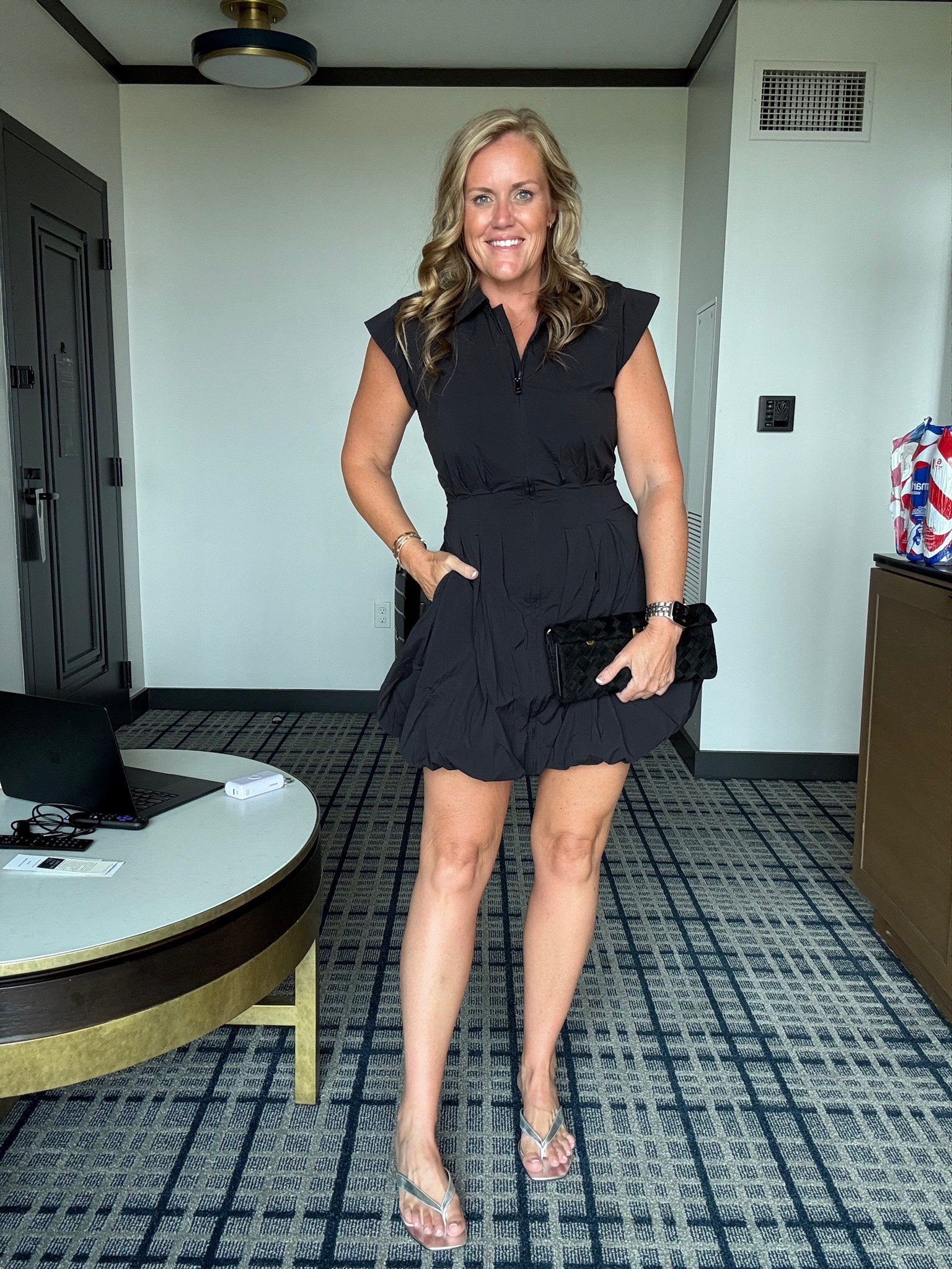 Day 1 of LTKCon 

Little black dress fall outfit fall dress mini dress heels trendy fashion

#LTKootd #LTKCon #LTKgrwm