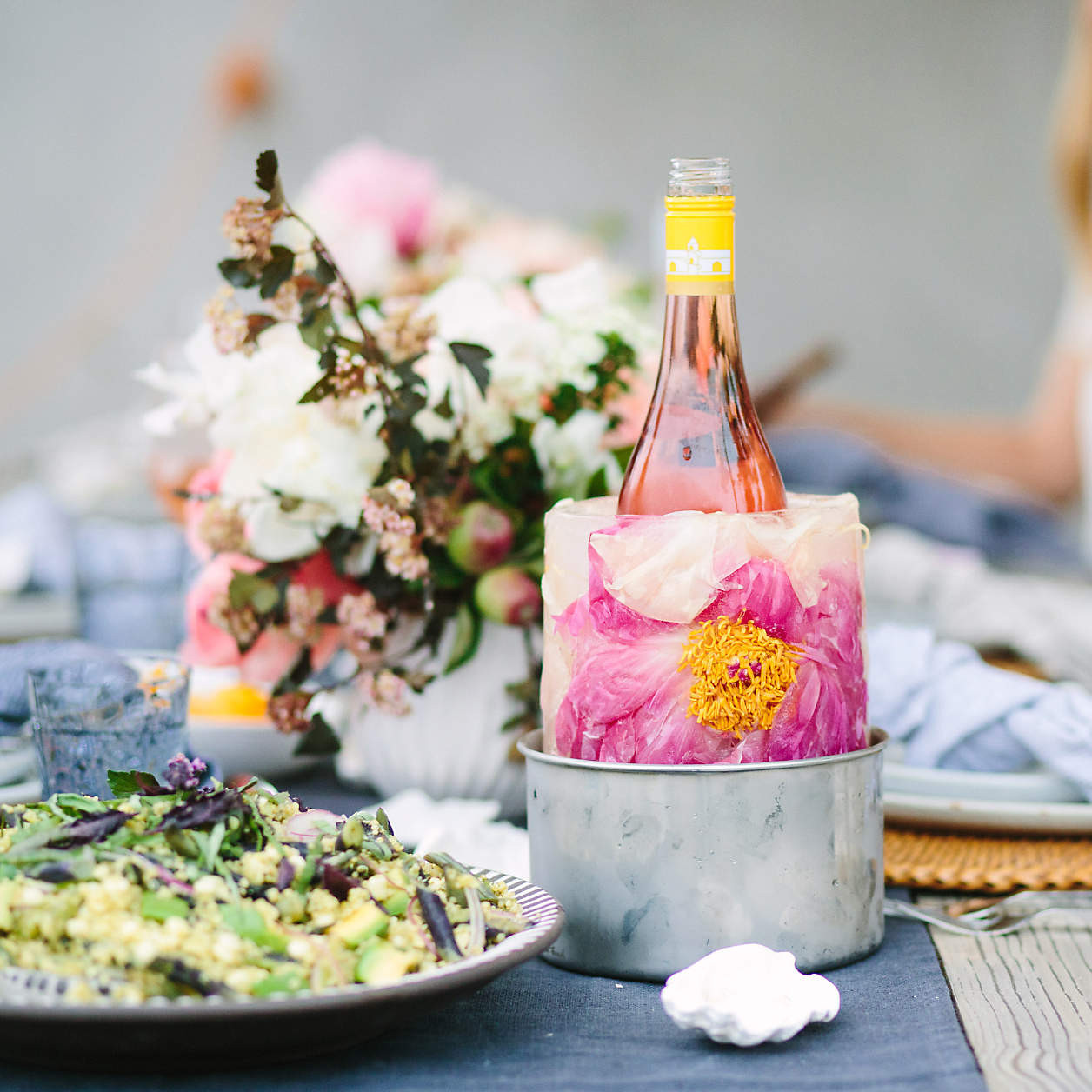 Ice Mold/Wine Bottle Chiller + Reviews | Crate & Barrel | Crate & Barrel