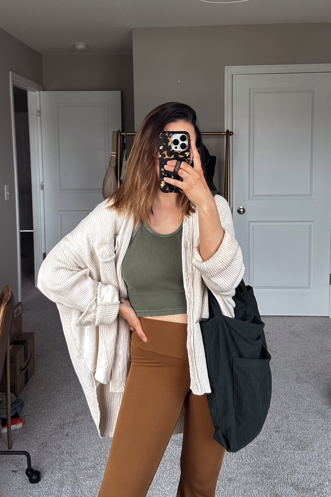 Casual spring and summer outfit - my pants are 40% off!!! xs button up (free people), m/l tank, m short yoga pants 

#traveloutfit #summeroutfit


#LTKitbag #LTKSeasonal #LTKsalealert