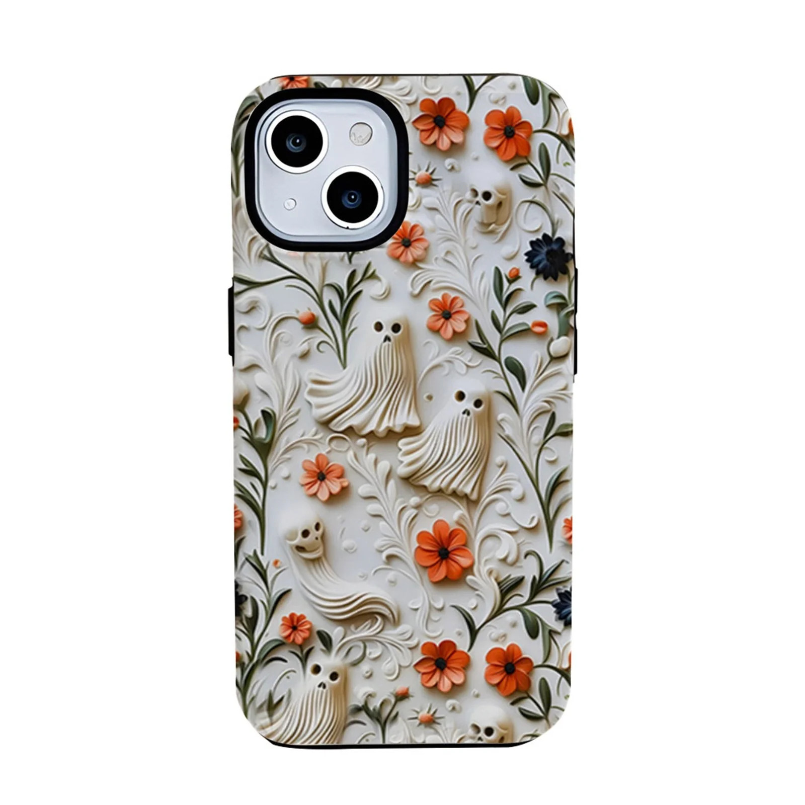 Phone Case Stylish And Protective Mobile phone case skeleton film case frosted, Halloween | Walmart (US)