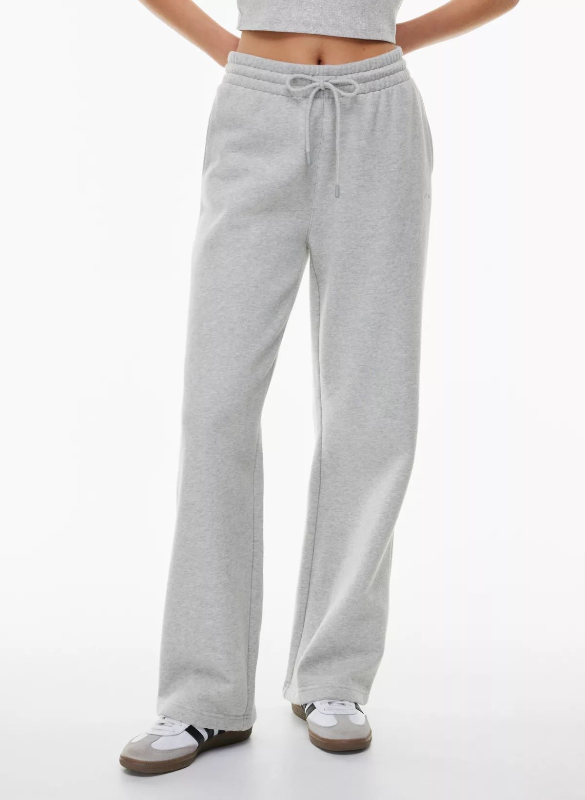 COZY FLEECE BOYFRIEND BASIC WIDE SWEATPANT | Aritzia