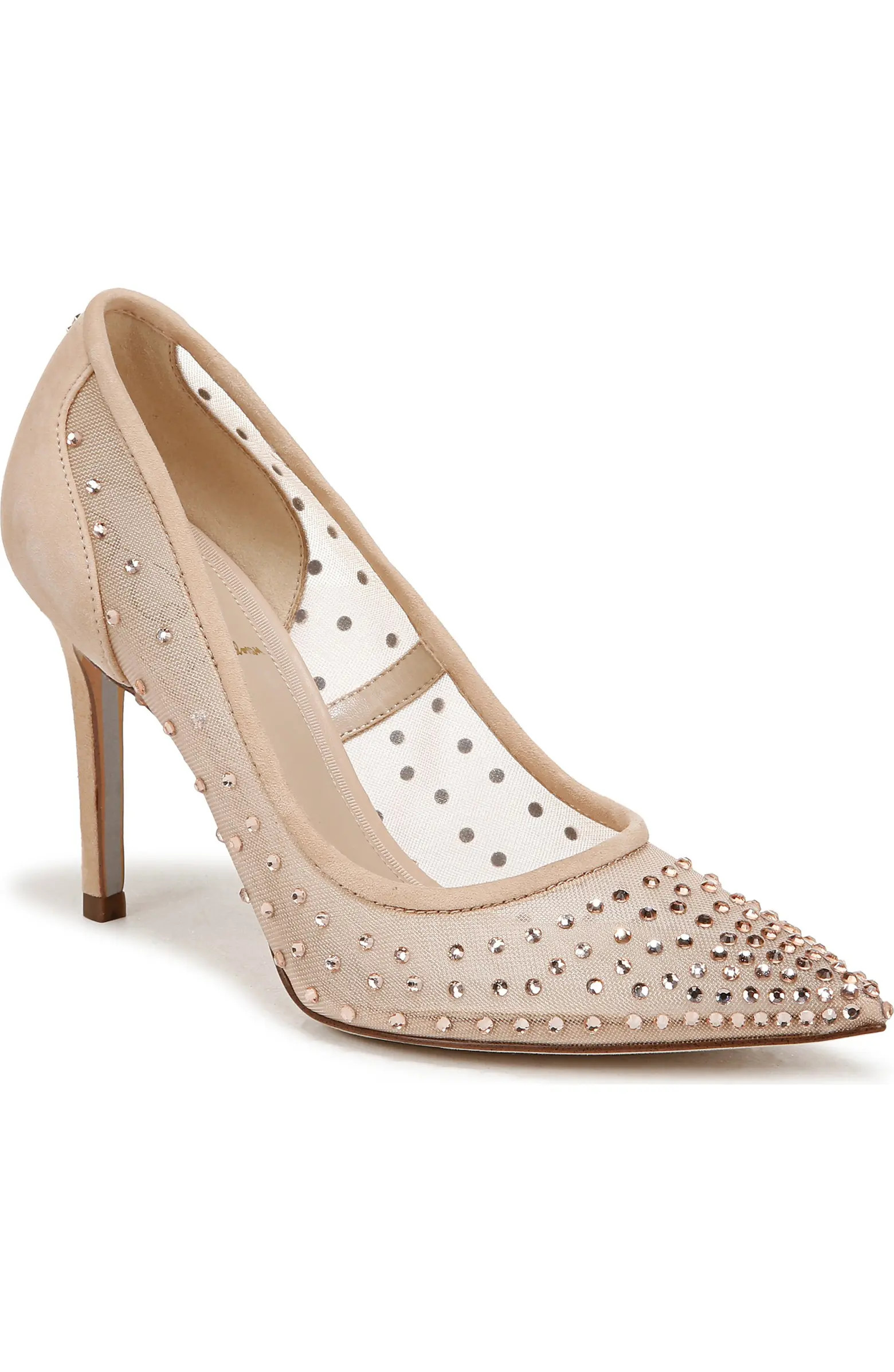 Hazel Mesh Pointed Toe Pump (Women) | Nordstrom Rack