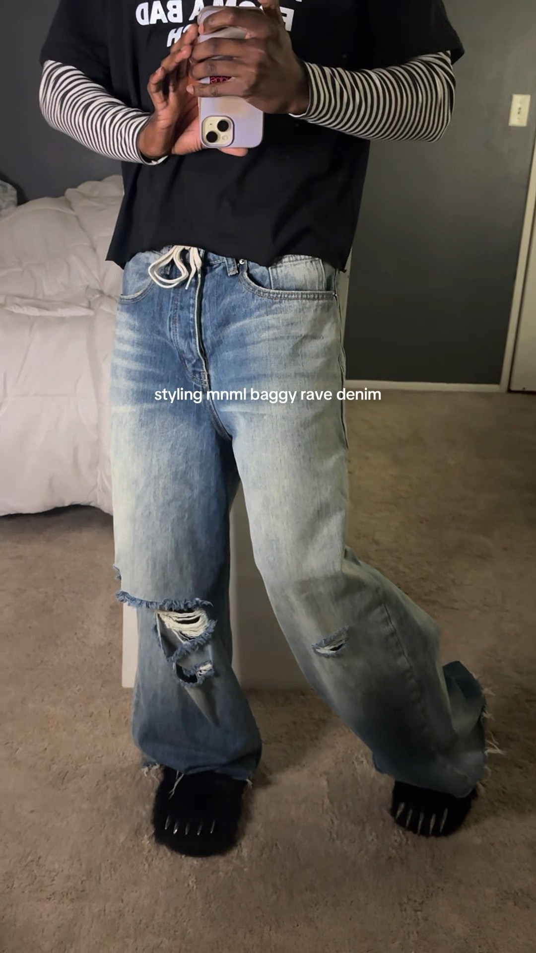 Styling mnml baggy rave denim

#LTKootd #LTKgrwm