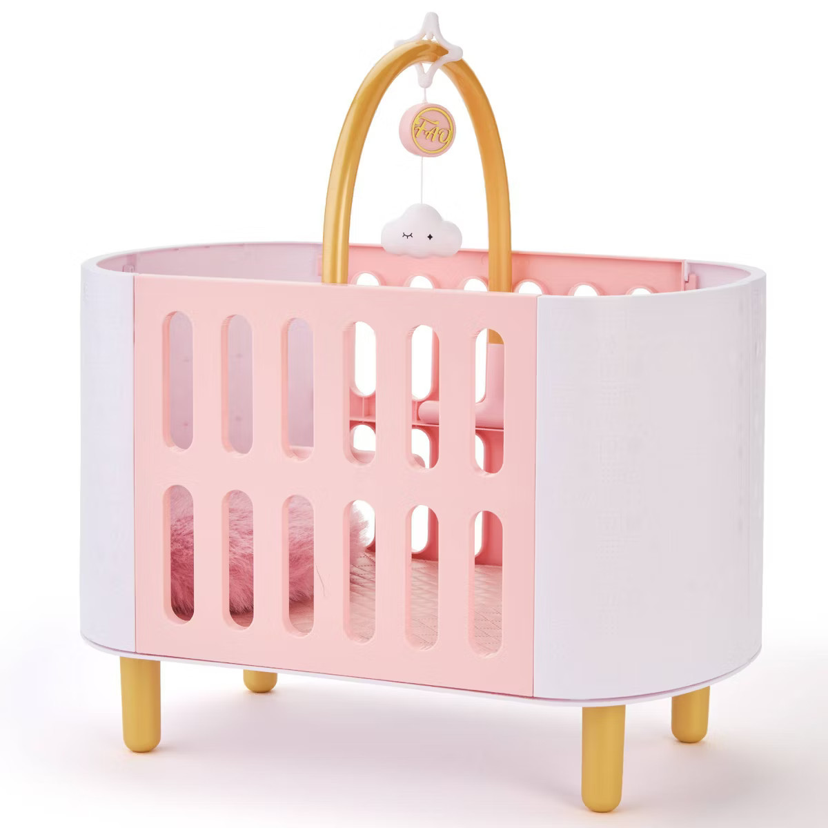 FAO Schwarz Baby Doll Crib and Play Mat | Target