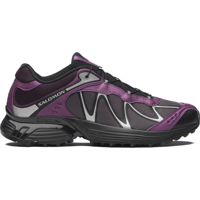 Salomon Unisex Sneakers XT-Whisper Iridescent, Stunning Iridescent Style, Iridescent/Black/Purple, Size M10.5/W11.5 | Salomon - US