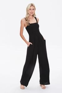 Smocked Wide-Leg Jumpsuit | Forever 21 (US)
