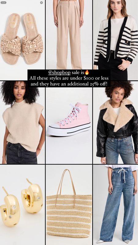 Shopbop is currently offering an additional 25% off sale items!!  Loved these styles that are all under $80! Use code extra25 at checkout! 

#LTKFindsUnder50 #LTKFindsUnder100 #LTKSaleAlert
