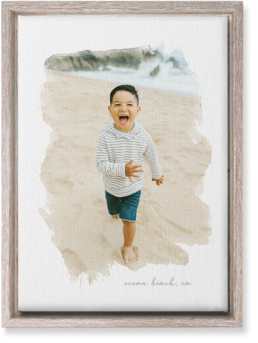 Brushstrokes Portrait Wall Art | Shutterfly