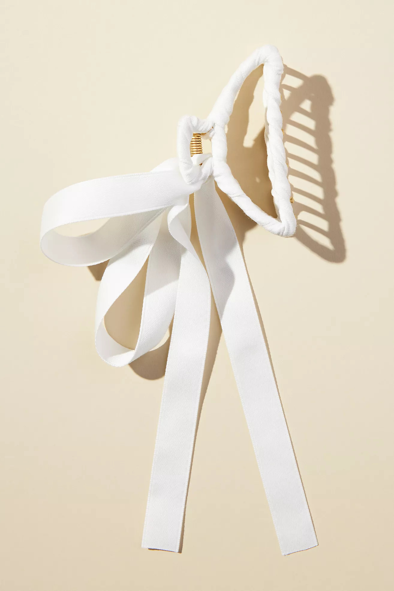 Clubhouse Bow Hair Claw Clip | Anthropologie (US)