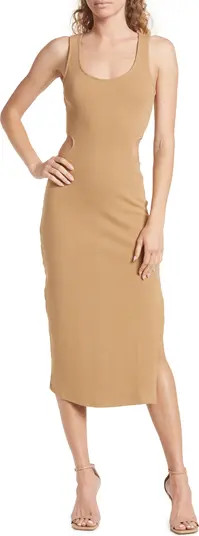Heartloom Minka Side Cutout Midi Dress | Nordstromrack | Nordstrom Rack