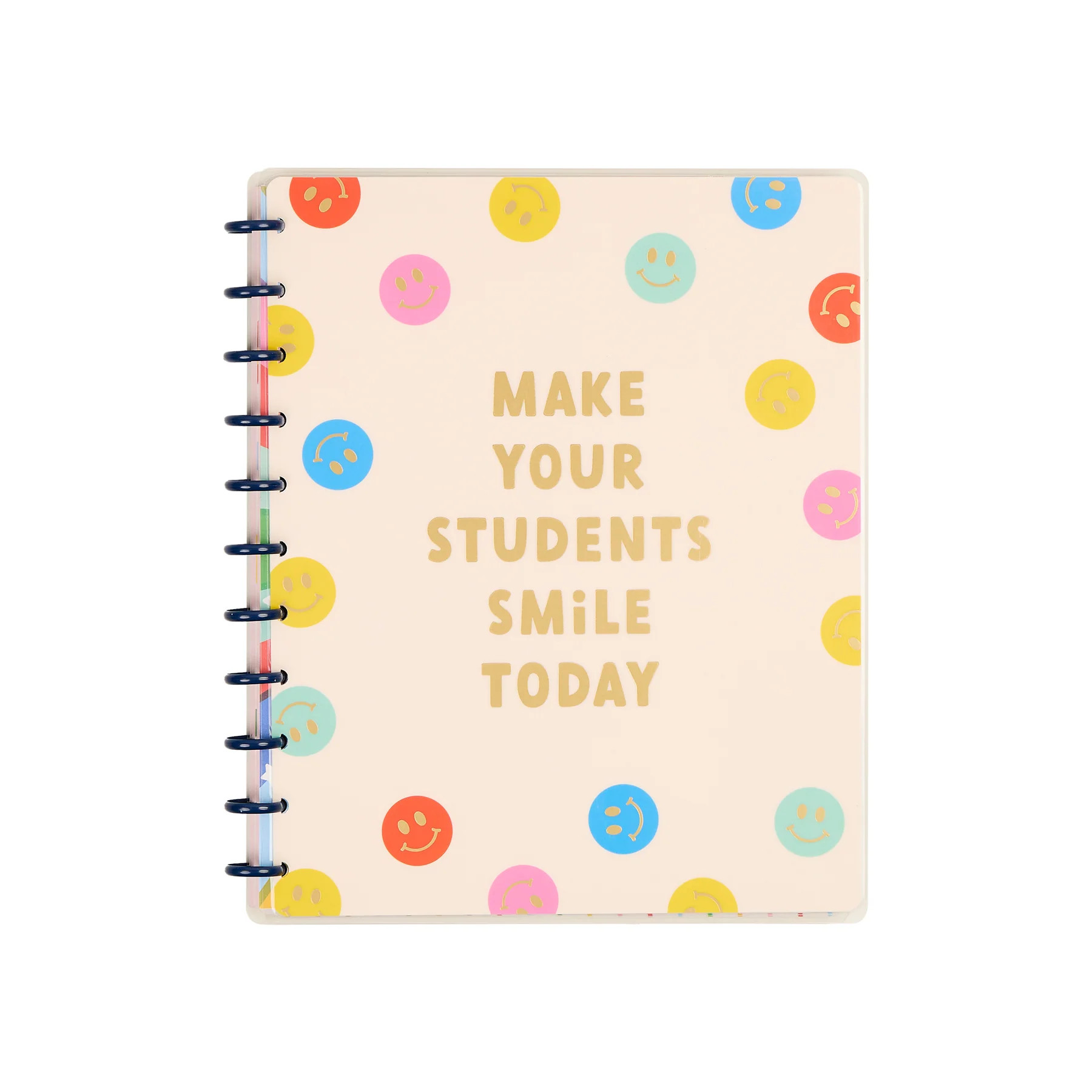 Live Love Teach - Dotted Lined Big Notebook - 60 Sheets | Happy Planner