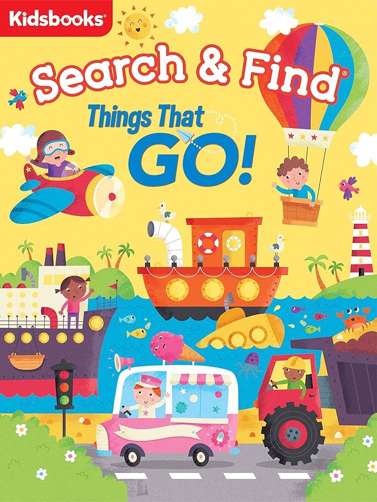 My First Search & Find: Things That Go!-A Perfect, Fun-Filled Way to Introduce Children to Vehicl... | Amazon (US)