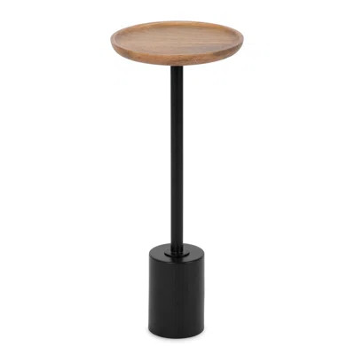 Armengol Solid Wood Pedestal End Table | Wayfair North America