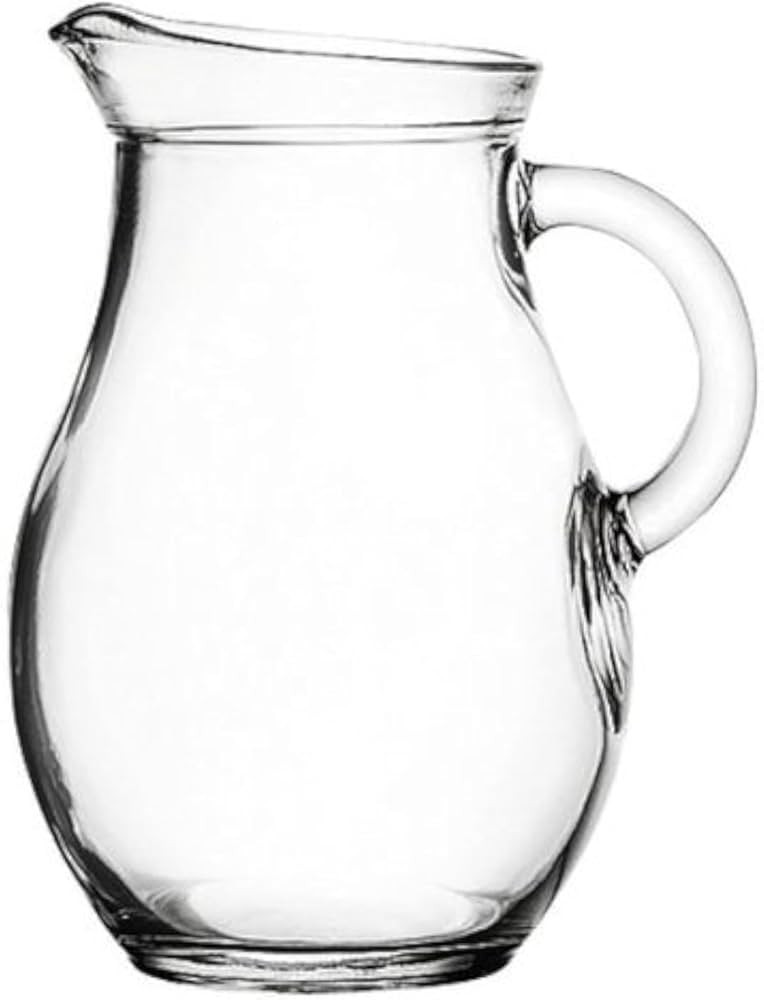 Child Mini Glass Pitcher 9 Ounces - 5" High. Child Sized. Very Small Size | Amazon (US)