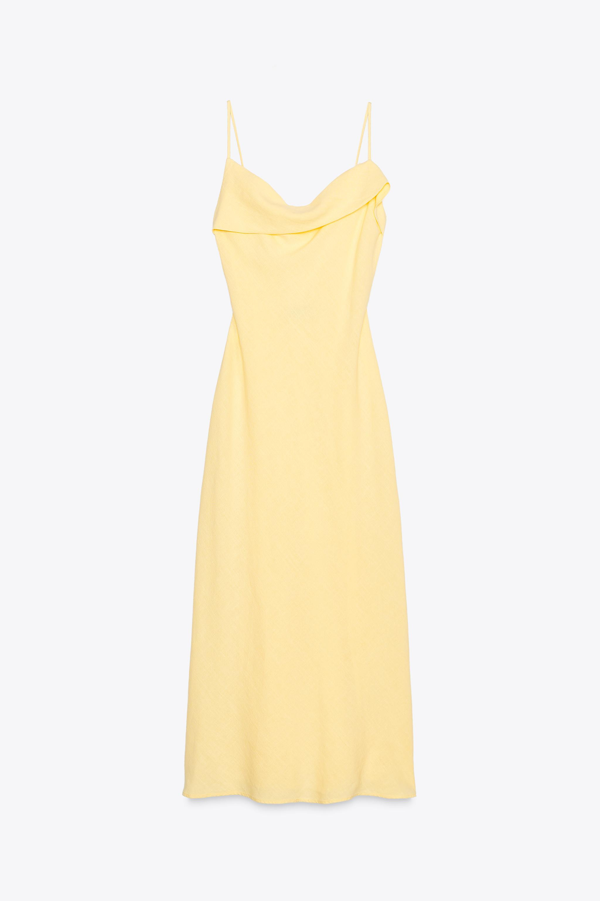 RAMIE MIDI SLIP DRESS | Zara US