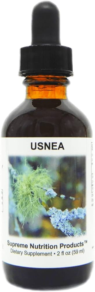 Supreme Nutrition Usnea Tincture, 2 fl oz | 59 Servings | Amazon (US)