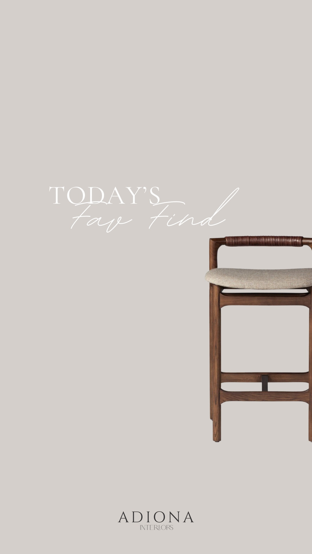 Today’s fav find

Kitchen stool, kitchen furniture, island stool, Wayfair finds  

#LTKHome