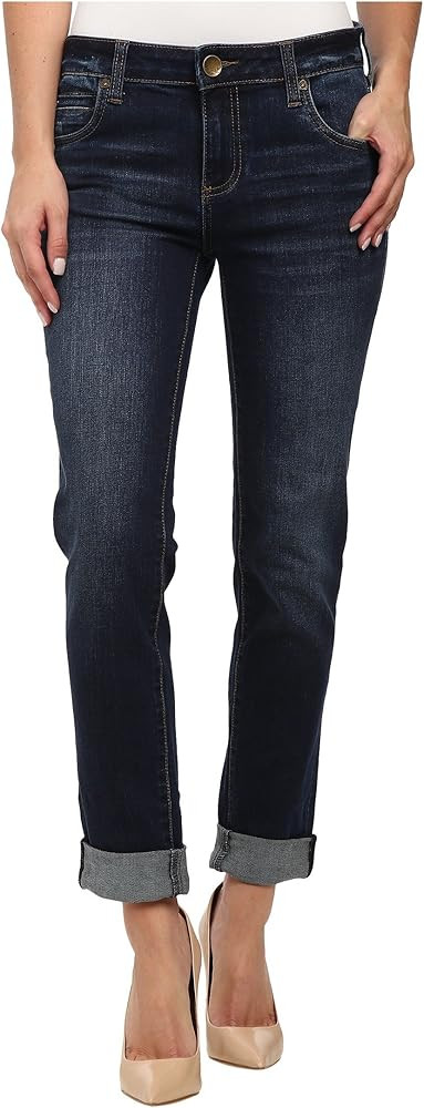 KUT from the Kloth™ Catherine Boyfriend Women’s Jeans – Blended Fabric – Mid Rise – Fiv... | Amazon (US)