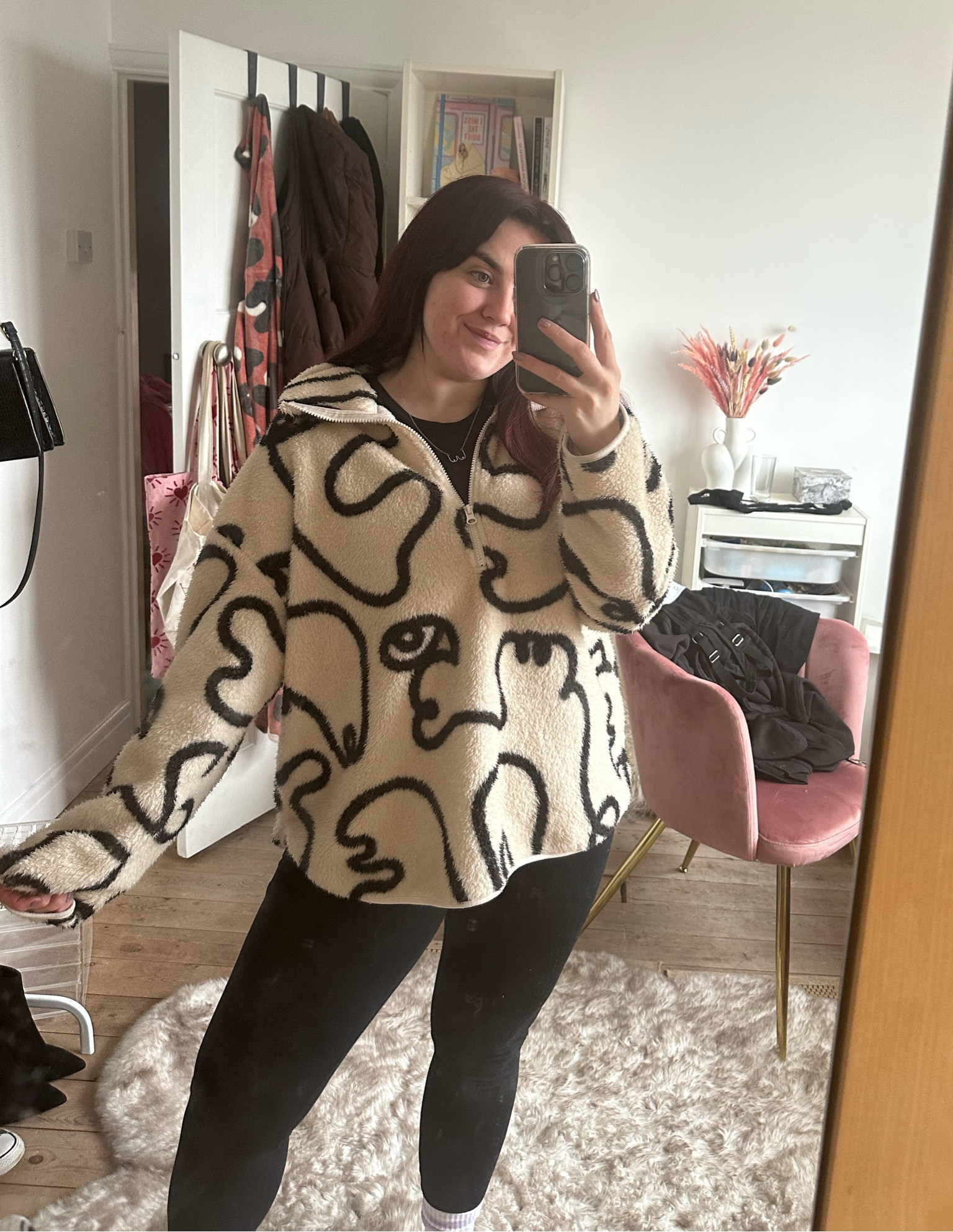 Realistic winter outfit for size 16 fuller bust / curvy girl ☁️ #midsize #plussize #autumn #winter #style 

#LTKmidsize #LTKstyletip #LTKSeasonal