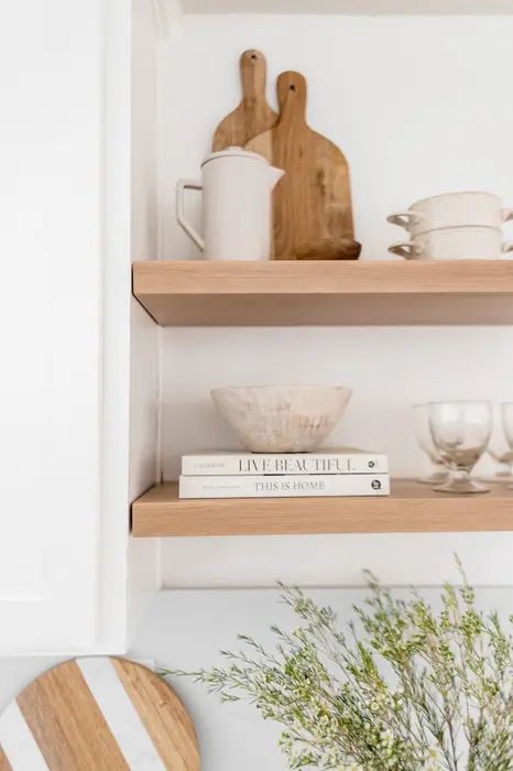 White Oak Floating Shelf | Ultrashelf
