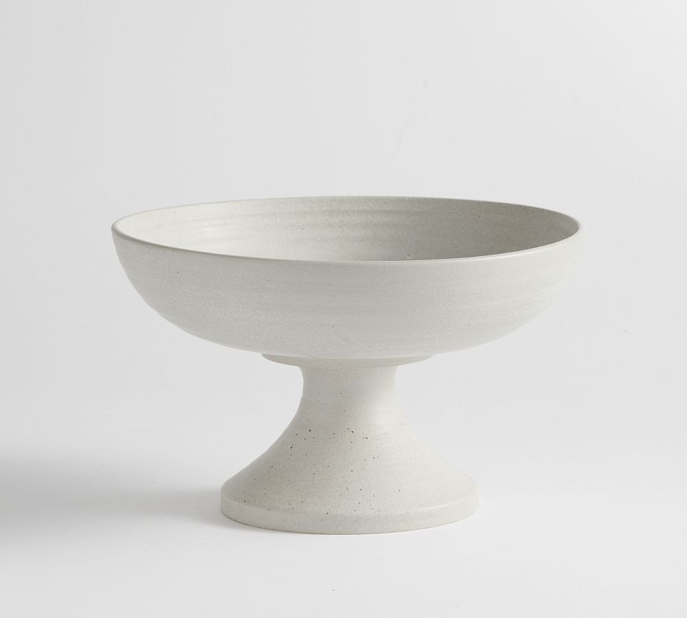 Farmstead Stoneware Footed Serving Bowl | Pottery Barn (US)