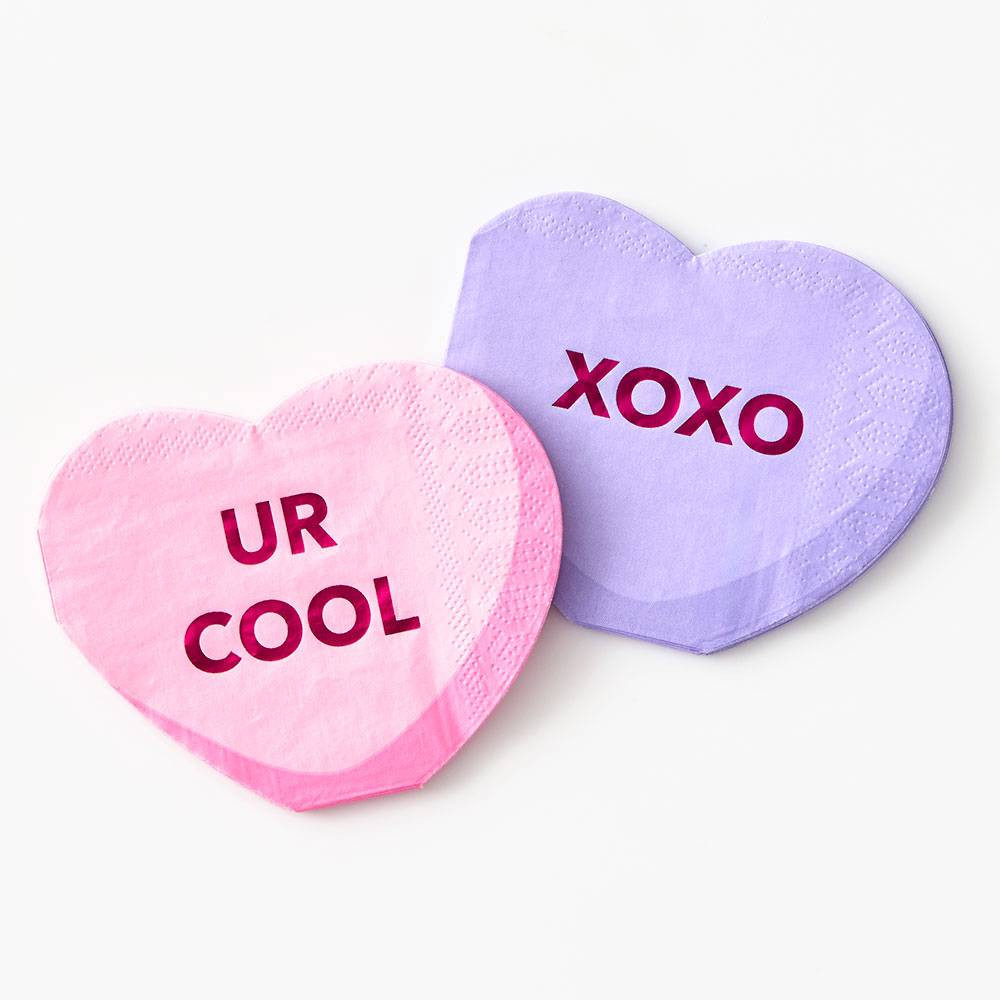 Heart Candy Napkins | Paper Source | Paper Source