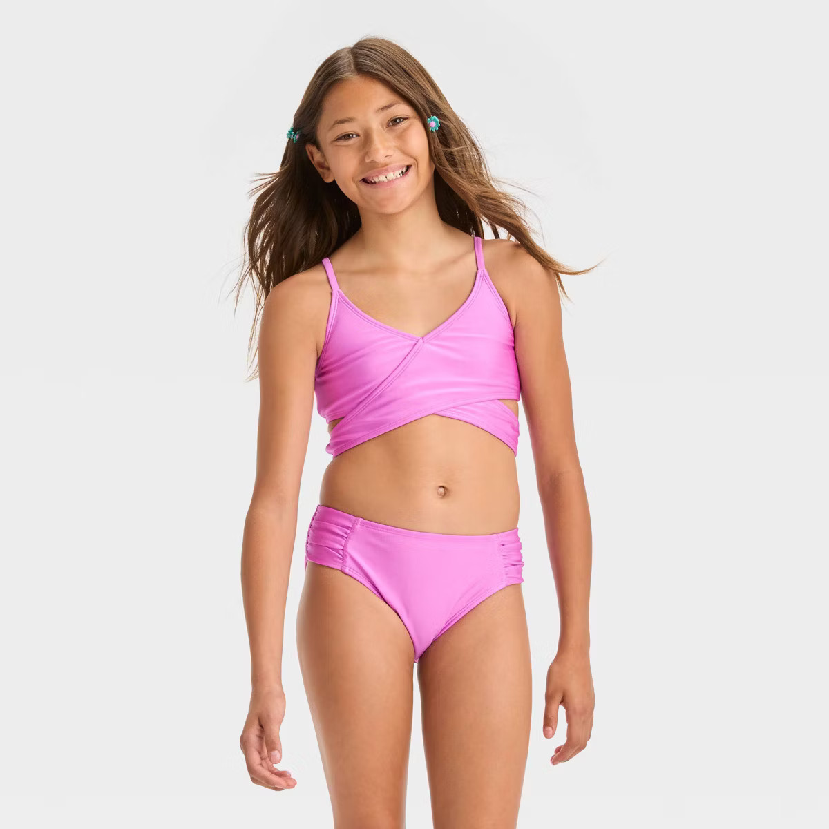 Girls' Solid Bikini Set - art class™ | Target