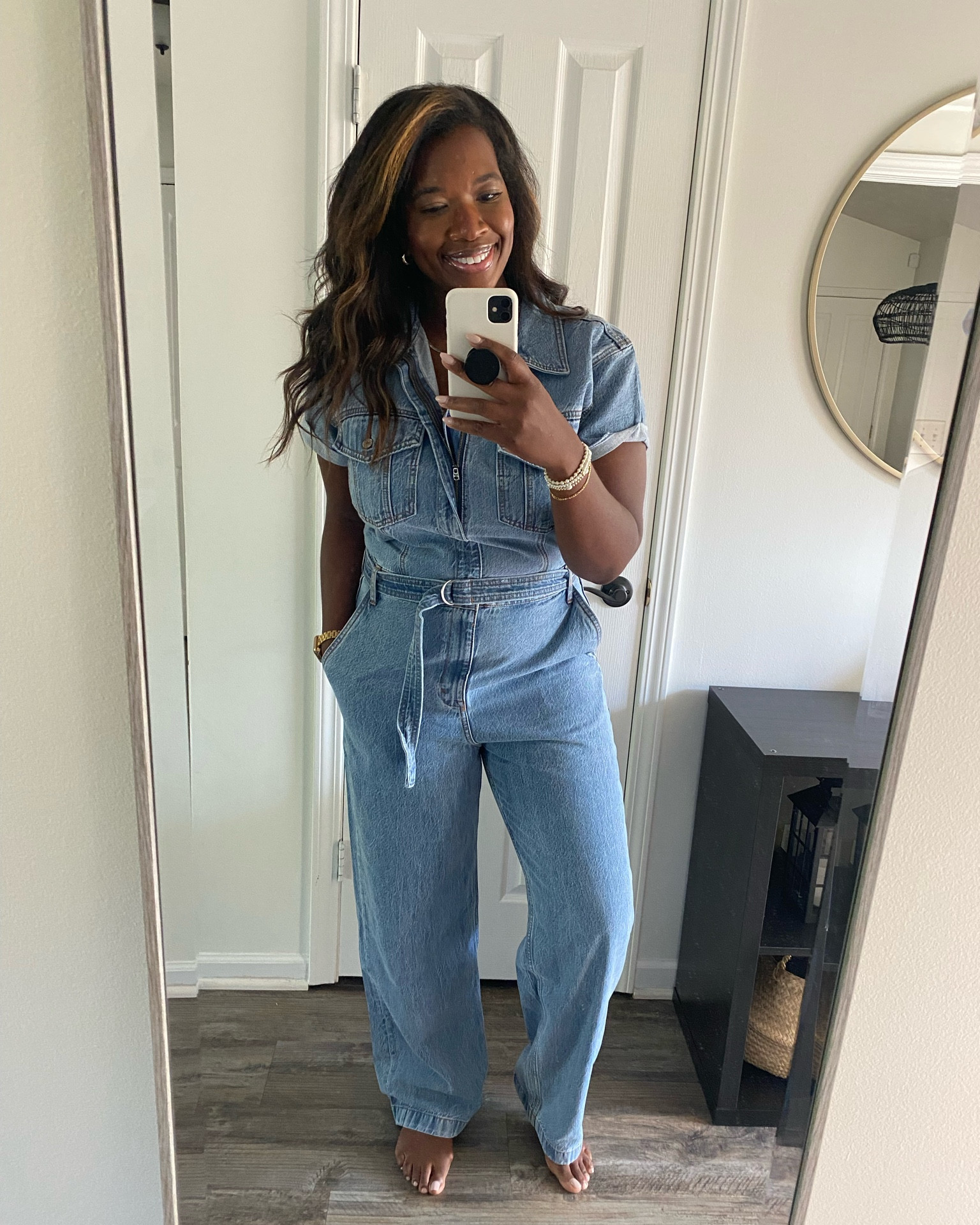 Fully understand why this Relaxed Denim Jumpsuit from Abercrombie is a best seller. I ordered a large tall. It’s perfect and on sale!

#LTKStyleTip #LTKFallSale #LTKMidsize