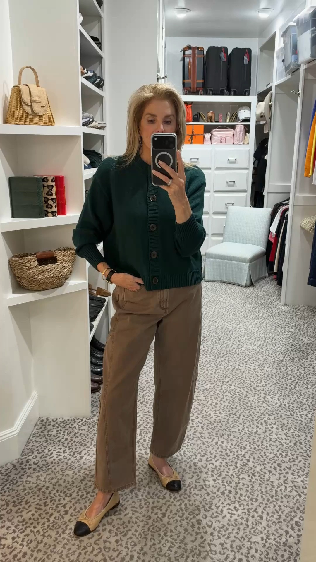 Love a gorgeous cardigan for fall! Size XS cardigan and 27 jeans (run large maybe size down)

#LTKootd #LTKSeasonal #LTKOver40