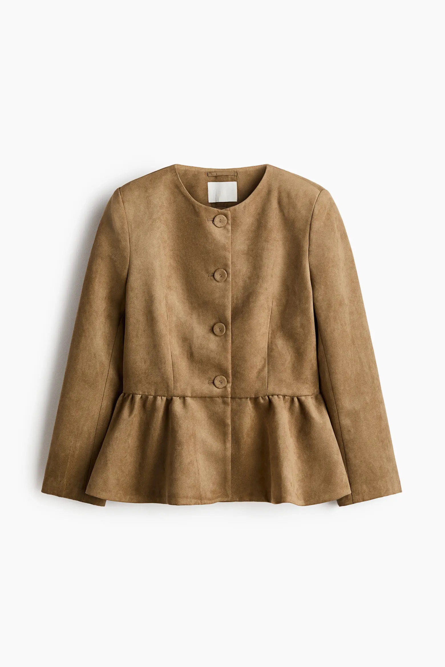 Collarless Peplum Jacket (Women) | Nordstrom | Nordstrom