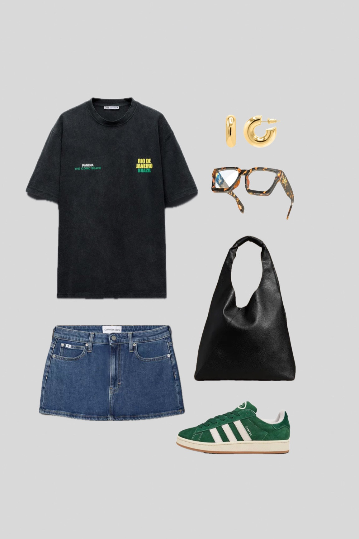 Casual mini skirt outfit inspo!🍀

#LTKfindsunder100 #LTKstyletip #LTKSeasonal