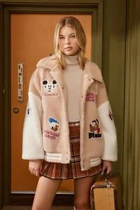 Disney Mickey & Friends Varsity Jacket | Forever 21 | Forever 21 (US)