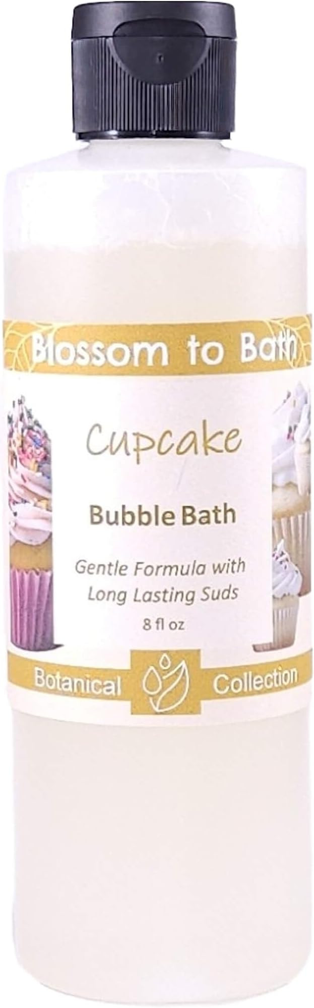 Cupcake Bubble Bath (8 Ounce) - Natural Fragrance - Creates A Tub Full of Lasting Bubbles with a ... | Amazon (US)