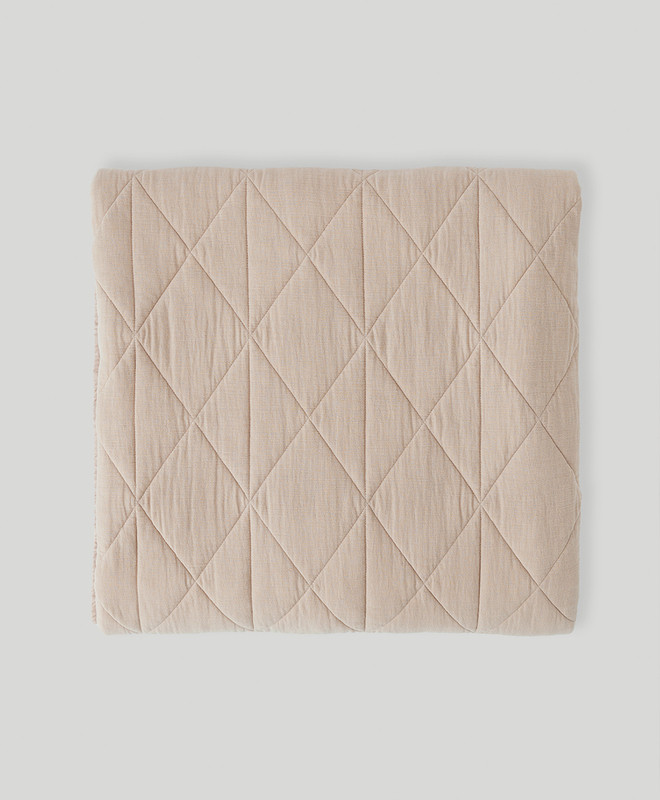 Home Organic Cotton Diamond Quilt made with Organic Cotton | Pact | Pact Apparel