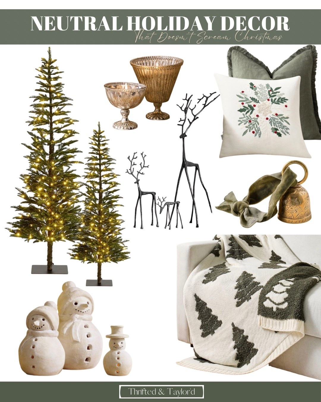 If you’re craving a holiday look that feels calm, cozy, and timeless—this neutral winter decor edit is for you. I pulled together my favorite pieces that bring just enough holiday charm without being overly seasonal. Think soft textures, natural greenery, and warm metallics that transition seamlessly into winter. Each item adds that lived-in, designer feel we all love, but still keeps your home feeling collected and welcoming. Tap to shop every piece and create your own cozy, neutral holiday home.

#LTKHome #LTKSeasonal